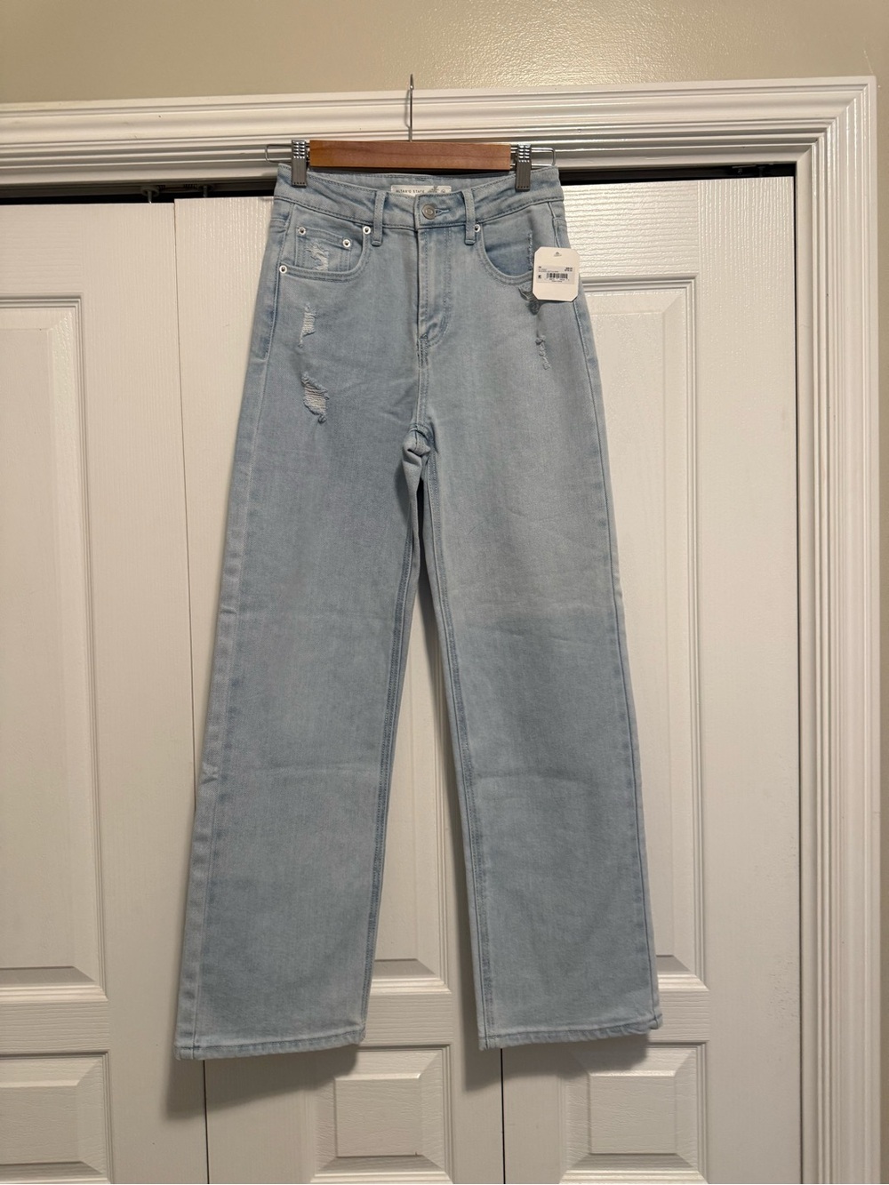 Altar'd State Light Blue Wide Leg Jeans